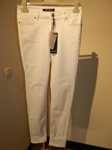 Repeat nieuwe witte broek aansluitend model Nieuw 40 beschikbaar voor biedingen