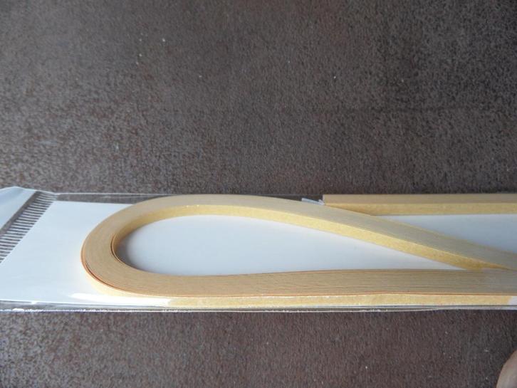 Quilling paper – papierfiligraanstroken 3mm metalic goud, Hobby en Vrije tijd, Knutselen, Nieuw, Materiaal, Ophalen of Verzenden