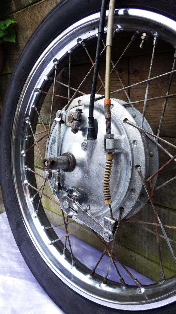 *two leading voorwiel* Duplex naaf vintage, Antiek en Kunst, Curiosa en Brocante, Ophalen of Verzenden