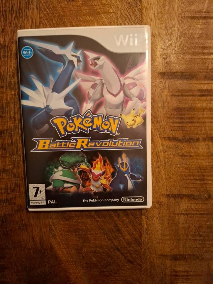 Nintendo wii Pokemon Battle Revolution, Spelcomputers en Games, Games | Nintendo Wii, Zo goed als nieuw, Avontuur en Actie, 3 spelers of meer