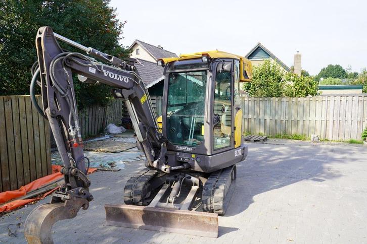 Volvo 3 tons Graafmachine, Diensten en Vakmensen, Verhuur | Gereedschap en Machines