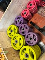 11 x bodypump set stangen met schijven, Ophalen, Dumbbell, Sets, 11 x