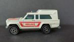 Jeep Cherokee Wagoneer Ambulance 1:64 Majorette Pol, Verzenden, Zo goed als nieuw