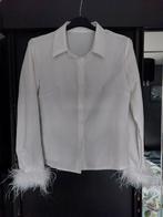 Leuke witte blouse maat S, Ophalen of Verzenden, Zo goed als nieuw