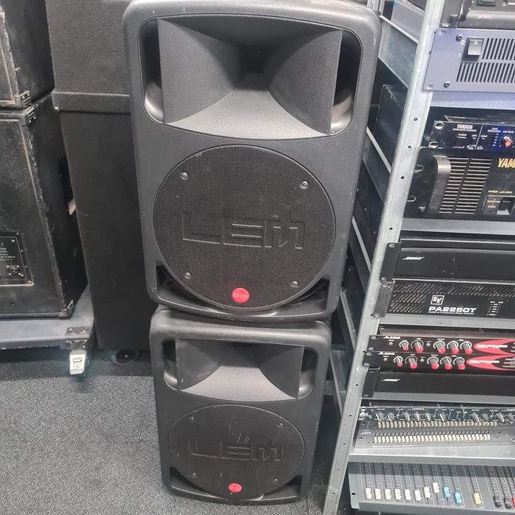 LEM D400 speakers actief !! Met effectenprocessor, Audio, Tv en Foto, Luidsprekers, Gebruikt, 120 watt of meer, Overige merken
