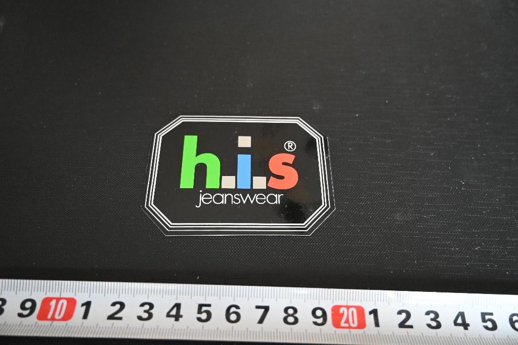 sticker h.i.s. jeanswear  BK588, Ophalen, Zo goed als nieuw