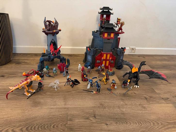 Grote Playmobil Knights Set, Kinderen en Baby's, Speelgoed | Playmobil, Zo goed als nieuw, Complete set, Ophalen of Verzenden