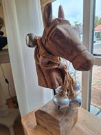 Houten Paardenhoofd met Bellen - Decoratief, Huis en Inrichting, Woonaccessoires | Overige, Ophalen of Verzenden, Zo goed als nieuw