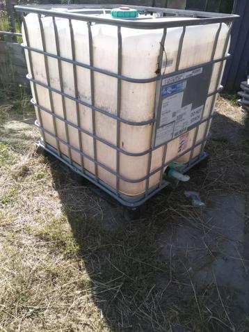 Te Koop (4x) IBC 1000L tanks voor water beschikbaar voor biedingen