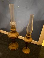 Olie lampen 2 stuks, Ophalen of Verzenden, Koper of Brons