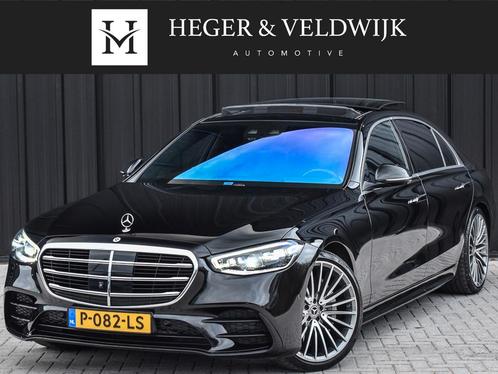 Mercedes-Benz S-Klasse 500 4MATIC LANG AMG-LINE | DISTRONIC, Auto's, Mercedes-Benz, Bedrijf, Te koop, S-Klasse, 360° camera, 4x4