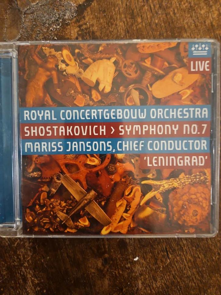Shostakovich 7 - Jansons/RCO - SACD, Cd's en Dvd's, Cd's | Klassiek, Gebruikt, Orkest of Ballet, Modernisme tot heden, Ophalen of Verzenden