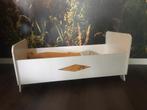 Retro vintage houten poppen bedje., Ophalen, Gebruikt, Babypop