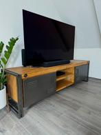 Industriële TV meubel, Huis en Inrichting, Kasten | Televisiemeubels, 150 tot 200 cm, Minder dan 100 cm, 25 tot 50 cm, Zo goed als nieuw