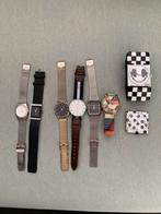 Serie horloges, goed werkend!, Sieraden, Tassen en Uiterlijk, Verzenden, Gebruikt, Staal, Overige merken