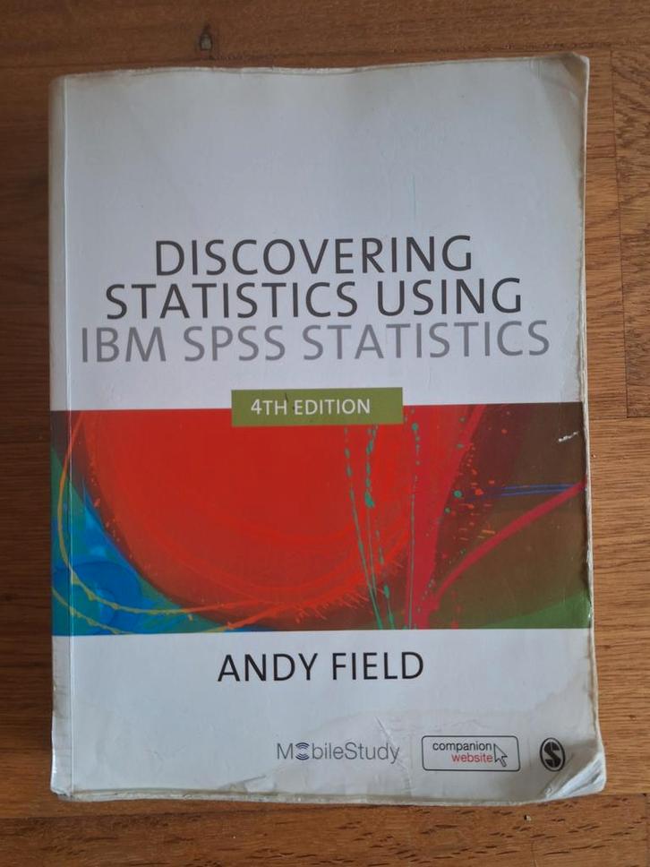 Discovering Statistics SPSS - Andy Field, Boeken, Studieboeken en Cursussen, Gelezen, HBO, Beta, Ophalen of Verzenden