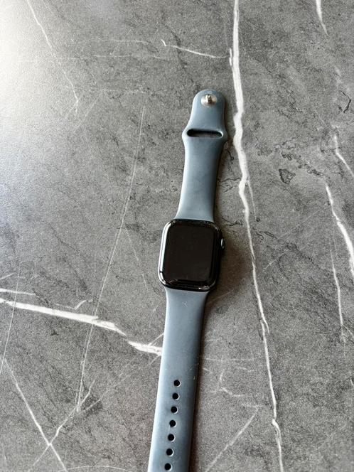 Apple watch Series 8 - 41 mm, Sieraden, Tassen en Uiterlijk, Smartwatches, Zo goed als nieuw, iOS, Zwart, Ophalen