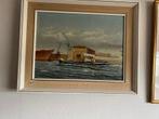 Schilderij scheepvaart Vintage schilderij, Zo goed als nieuw, Ophalen