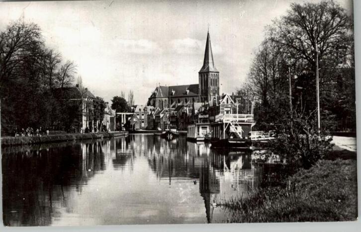 Maarssen  Vechtgezicht met R.K. Kerk st 1963, Verzamelen, Ansichtkaarten | Nederland, Utrecht, 1960 tot 1980, Verzenden