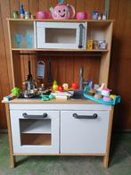 Ikea Duktig speelkeuken met complete inventaris: kookgerei,, Kinderen en Baby's, Ophalen, Zo goed als nieuw, Hout, Speelkeuken