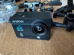 4k Ultra HD action camera Andoer met accessoires, Ophalen, Gebruikt, Overige merken