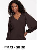 Studio anneloes lesha blouse L espresso , huidige collectie, Ophalen of Verzenden, Zo goed als nieuw