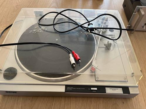 Platenspeler, versterker en boxen, Audio, Tv en Foto, Platenspelers, Gebruikt, Platenspeler, Sony, Ophalen