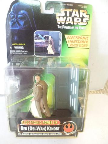 Kenner 1996 Star Wars Ben Obi Wan Kenobi Force F/X Laserzwaa beschikbaar voor biedingen