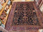 Vintage handgeknoopt perzisch tapijt sarough antiek 356x275, Info@SlatsAntiek.nl, Perzisch, Antiek, 200 cm of meer