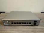 Unifi US-8-150w – 8 poorts PoE switch + 2x SFP (Ubiquiti), Ophalen of Verzenden, Gebruikt