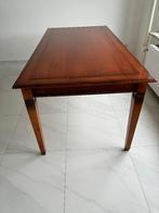 Massief kersenhout Italiaanse designer eettafel, Ophalen, 50 tot 100 cm, Zo goed als nieuw, Vijf personen of meer