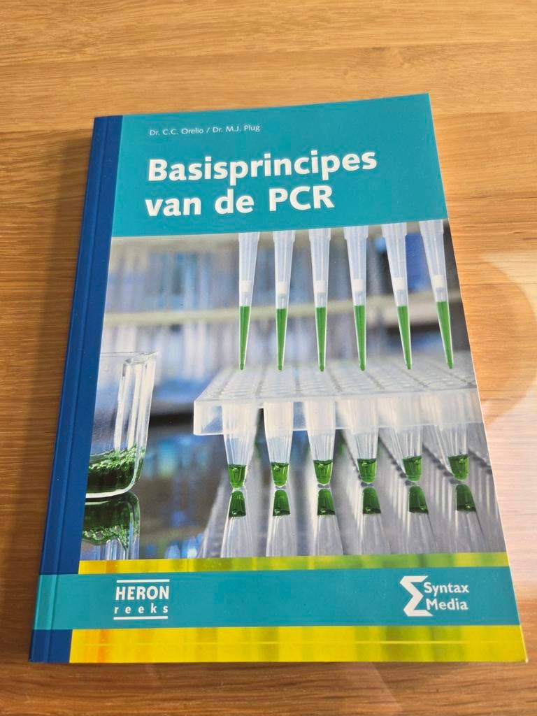 Basisprincipes van de PCR, Boeken, Studieboeken en Cursussen, Zo goed als nieuw, HBO, Beta, Ophalen of Verzenden