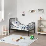 Ikea MINNEN meegroeibed, Kinderen en Baby's, Kinderkamer | Bedden, Ophalen, 85 tot 100 cm, Zo goed als nieuw, Lattenbodem