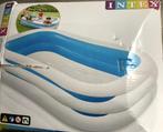 Opblaasbaar Zwembad, incl. pomp&zeil&tegels 770L, 265x178x53, Ophalen, Gebruikt, Overige typen