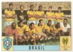 Panini World Cup Mexico 1970 #170: Team Brasil, Ophalen of Verzenden, Zo goed als nieuw, Sticker