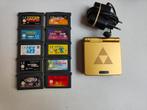 Mooie Nintendo Game Boy Advance SP met games, Spelcomputers en Games, Spelcomputers | Nintendo Game Boy, Ophalen of Verzenden