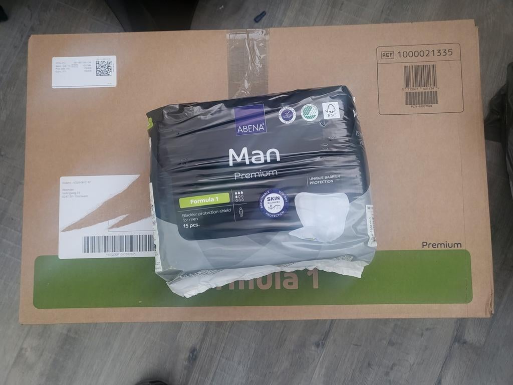 Abena inleg voor mannen, Ophalen of Verzenden, Nieuw