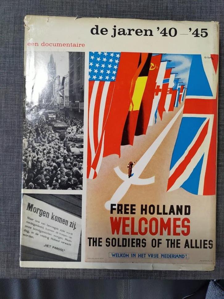 de jaren 40-45, Boeken, Oorlog en Militair, Gelezen, Algemeen, Tweede Wereldoorlog, Ophalen of Verzenden