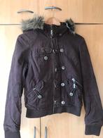 Warm gevoerde winterjas maat xs, van only, Ophalen of Verzenden, Zo goed als nieuw, Maat 34 (XS) of kleiner, Bruin
