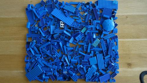 Partij Lego stenen BLAUW - ca. 700 stuks (p3), Kinderen en Baby's, Speelgoed | Duplo en Lego, Gebruikt, Lego, Losse stenen, Ophalen of Verzenden