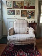 Franse fauteuil, breed model, als nieuw..!, Huis en Inrichting, Fauteuils, Ophalen of Verzenden, Zo goed als nieuw, 75 tot 100 cm