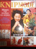 Knipmode december 1998 vintage naaien mode patronen, Ophalen of Verzenden, Zo goed als nieuw, Vrouw, Knipmode
