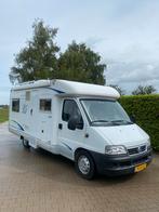 Burstner 602T 2.8jtd Fiat Airco-Luifel met Tent-Fietsendrage, Caravans en Kamperen, Bedrijf, Diesel, Bürstner, 6 tot 7 meter