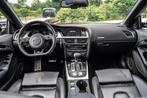 Audi A5 Cabriolet 1.8 TFSI 3x S-LINE JD 240 PK/1E EIG/AUDI O, Euro 5, Gebruikt, Zwart, 4 cilinders