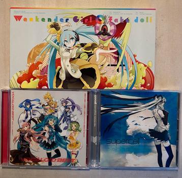 Vocaloid/hatsune miku cds beschikbaar voor biedingen