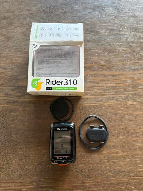 Bryton 310 fietscomputer met cadansmeter, Fietsen en Brommers, Fietsaccessoires | Overige Fietsaccessoires, Gebruikt, Verzenden