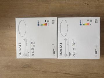 2x IKEA Barlast Plafondlamp Nieuw beschikbaar voor biedingen