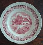 Vintage Société Céramique Maastricht Bord Boerenhoeve, Antiek en Kunst, Ophalen of Verzenden