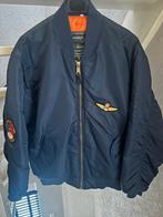Bomber jack, Blauw, Maat 56/58 (XL), Ophalen of Verzenden, Zo goed als nieuw