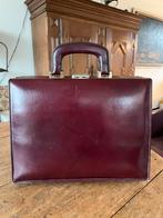 Vintage leren dokterstas vintage toiletkoffer toilettas, Ophalen of Verzenden